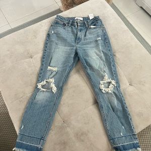 Abercrombie and Fitch straight leg jean